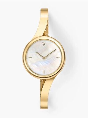 NWT VANNA Claire Pearl Gold Mother of Pearl Watch